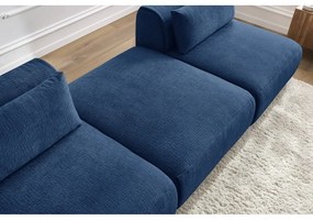 Sötétkék kanapé 283 cm Jeanne – Bobochic Paris