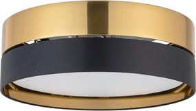 TK LIGHTING 4180 HILTON Ernyős Mennyezeti Lámpa Fehér, Arany E27 IP20