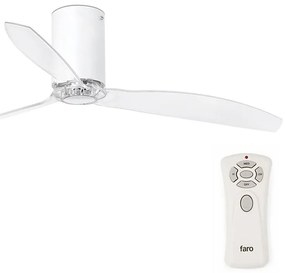 FARO 32039 MINI TUBE VENTIL mennyezeti ventilátor, átlátszó, 128 cm, DO