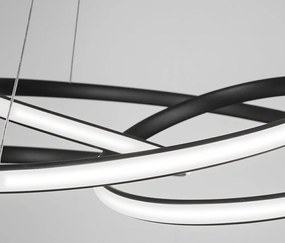 Függeszték Fekete MENTON NOVA LUCE 9147112