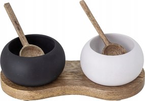 Bloomingville Fig Só- és borsszóró Só- és borsszóró tálca szett