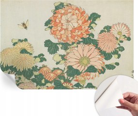 Fotótapéta Öntapadós Design Divatos Krizantém Virágok 104x70 cm