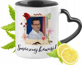 Mateusz Morawiecki Fekete Bögre SzĂv AlakĂș FĂŒllel AjĂĄndĂ©k