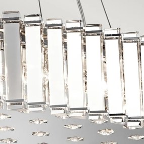 Kichler KL-CRYSTAL-SKYE-I-L-LED Fürdőszobai csillár CRYSTAL SKYE 12xG9/3W/230V IP44