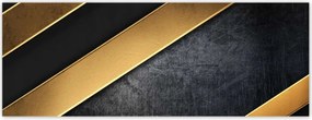 Fotótapéták 250x93 Arany csíkok