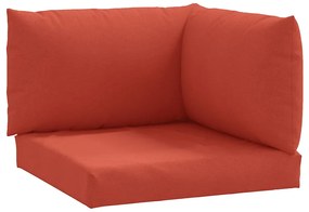 3 db melange piros szövet raklappárna