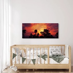 Naplemente képe (120x50 cm)
