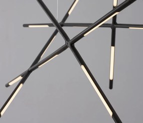 Függeszték Fekete RACCIO NOVA LUCE 9695216