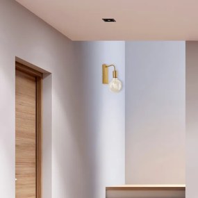 Fali lámpa ASTRID 1xE27/60W/230V arany