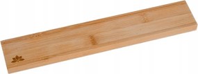 Bambusz mágneses késtartó akasztó erős mágnes 34 cm