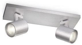 Philips 53092/48/12 - Spotlámpa RUNNER 2xGU10/50W/230V