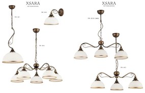 Jupiter 1175 - XS3 - Függeszték XSARA 3xE27/60W/230V