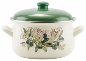 RCK Oliva Zománcozott lábas 22 cm+fedő 14829