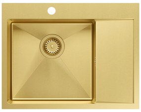 Acél mosogatótálca RUSSEL 116 Gold