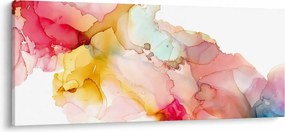 Kép - Tinta absztrakció (120x50 cm)