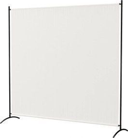 Outsunny egypaneles kültéri paraván, UV30+ vízlepergető, stabil talapzat, bézs (180 x 50 x 180 cm) | Aosom