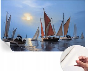 Prémium fali öntapadós fotótapéta Vitorlás kaland 416x254 cm