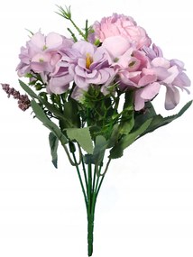 Művirág Hortenzia MIX Lila Csokor