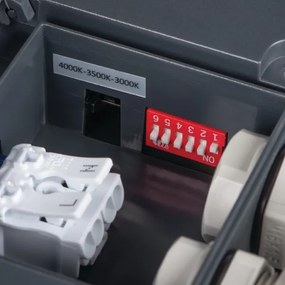 Kanlux 38788 - LED Kültéri lámpa érzékelővel BENO 12/18W/230V 3000/3500/4000K IP65 antracit