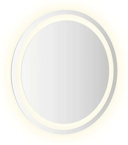 kerek LED-es fürdőszobai tükör 50 cm