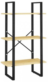 tömör fenyőfa tárolópolc 60 x 30 x 105 cm