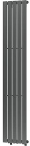 Mexen Boston díszradiátor 1800 x 376 mm, 740 W, antracit - W213-1800-376-01-66