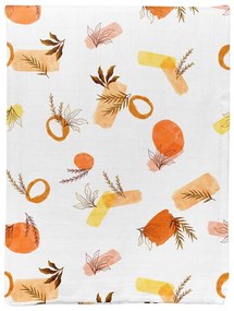 Fehér muszlin gyerek takaró 75x100 cm Rhapsody – Mijolnir