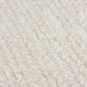 Elefántcsont színű kézi szövésű gyapjú szőnyeg 160x230 cm Harris Boucle – Flair Rugs