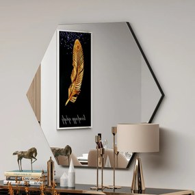Zeo Black tükör 60 x 70 cm
