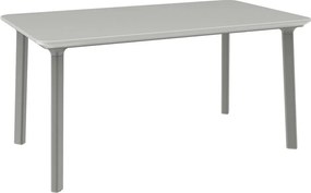 ITALIA DINING Műanyag asztal világos szürke