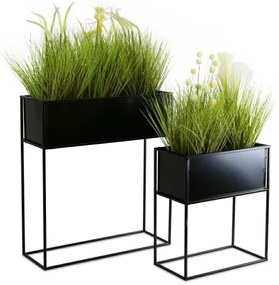 Virágállvány 50x44 cm fekete