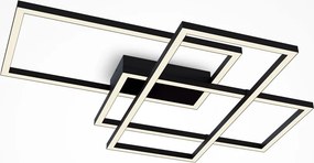 Maytoni modern mennyezeti lámpa line fekete mymod016cl-l80bk