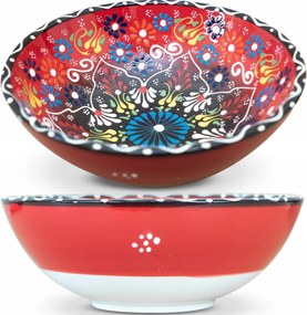 Tál Kerámia Salátástál Dekoratív Alkalmi Nagy 1,5L 21CM