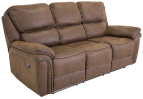 Relax kanapé Dallas E101Barna, 207x98x96cm, Kárpit