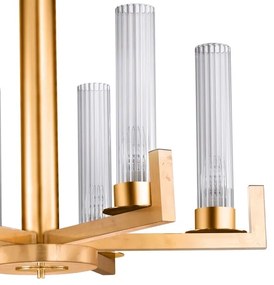 Kolarz 6009.80630 - Csillár láncon RAGGIO 6xE14/25W/230V 24K arany