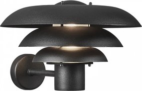 NORDLUX 2118071003 KRUNOS Modern Kültéri Fali Lámpa Fekete E27 IP54