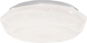 Mennyezeti lámpa Led Plafon lámpatest panel 17W 1300lm 4000K 33cm IP44 Galaxy