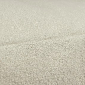 Krémszínű buklé babzsákfotel Sofa Tube 190 – SLOWDOWN