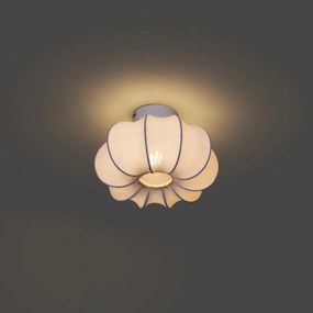 Japandi mennyezeti lámpa fehér 27 cm - Plu Asyesha