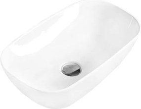 Mexen Klara 46 x 23 cm-es pultra szerelhető mosdó, fehér - 21564600