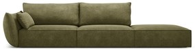 Zöld heverő (bal oldali) Vanda – Mazzini Sofas
