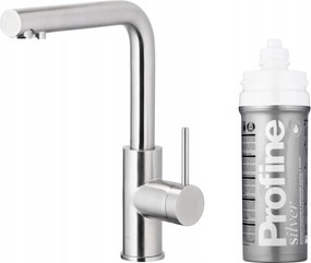 Kfa Duero Pure Basic Konyhai Csaptelep, Rozsdamentes Acél Profine Silver Small Szűrő