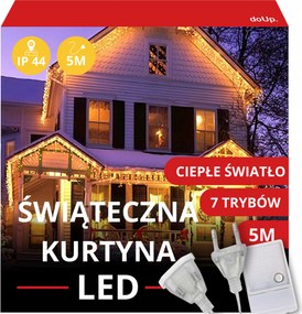 KarĂĄcsonyi Led FĂ©nyfĂŒzĂ©r 5M 150 LĂĄmpa FĂŒggöny Otthonra KĂŒltĂ©ri