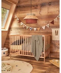 Fehér bükkfa babaágy 60x120 cm Shantal – Kave Home