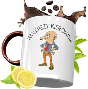 Bordó Bögre Vezetőnek Születésnapra Ajándék fényképes nyomattal