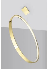 Thoro TH.248 - LED Csillár zsinóron RIO LED/50W/230V CRI90 3000K átm. 78 cm arany