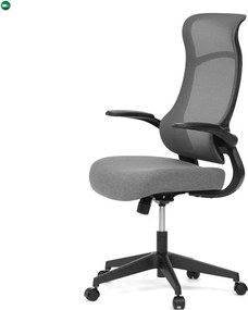 Szürke Hálós Irodai Szék, Hinta Mechanikával. KA-A182 BK