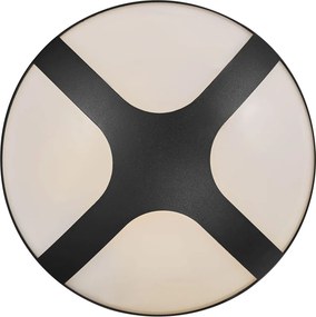 NORDLUX 2118131003 CROSS Modern Kültéri Fali Lámpa Fehér, Fekete E27 IP54