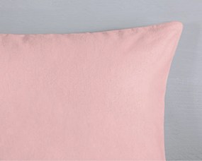 Rózsaszín egyszemélyes flanel gyerek ágyneműhuzat 140x200 cm Ladida – Good Morning