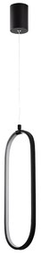 Fekete LED függőlámpa Can – Opviq lights